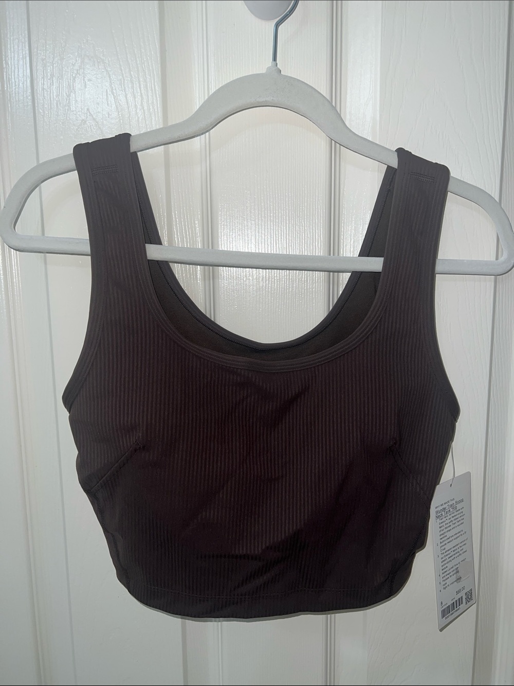Wunder Train Scoop Neck Tank *Ribbed